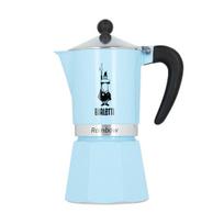 Mėlynas "Bialetti" vaivorykštinis 6 puodelių espreso aparatas