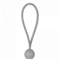 Elastinė guma su burbuliuku Bradas BUNGEE CORD BALL, 20 cm, 10 vnt., pilka