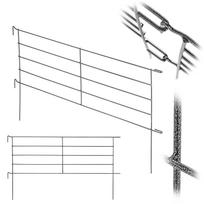KADAX Metalinė sodo tvorelė Palisada Kraštinė tvora Suvirinta 100cm aukščio Pattern 3