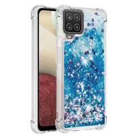 For Samsung Galaxy A12 SM-A125F Case Quicksand Glitter Liquid Case For Samsung A12 A 12 Nacho A127F Phone Cases Protective Cover Samsung A12
