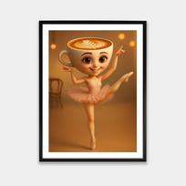 Plakatas Ballerina Cappuccina