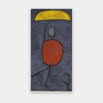 Drobė Su skėčiu P. Klee