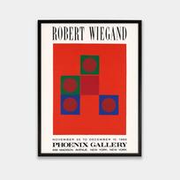 Plakatas Robert Wiegand paroda