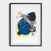 Plakatas Maži pasauliai II W. Kandinsky