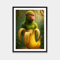 Plakatas Chimpanzini Bananini