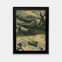 Plakatas Bombardino Crocodilo II