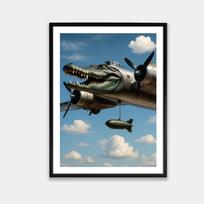 Plakatas Bombardiro Crocodilo
