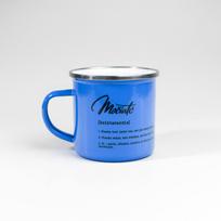 Metalinis puodelis Močiutė stilingu užrašu 300 ml