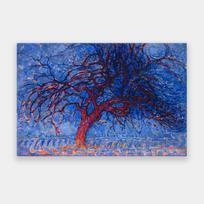 Drobė Raudonasis medis P. Mondrian