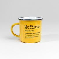 Metalinis puodelis Močiutė 300 ml