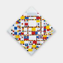 Drobė Boogie Woogie pergalė P. Mondrian