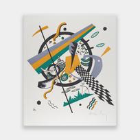 Drobė Maži pasauliai IV W. Kandinsky