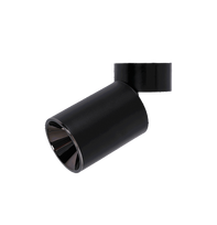 Kryptinis šviestuvas TK LIGHTING LOGAN BLACK, 1 x GU10 max 10W
