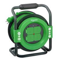 Ilgiklis ritėje Schneider, 4 lizdai, 40 m, 3x1,5 mm², IP44; IMT33158