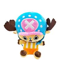 Miela One Piece serija, Joba Luffy pliušinė lėlė, One Piece pliušinis žaislas lėlė dovana mėlyna