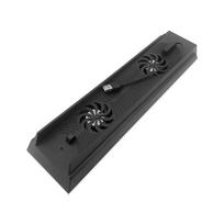 PS4 Ventiliatoriaus Aušinimo Pagrindo Laikiklis Vertikalus Stovas USB Šakotuvas 35*8.5*4cm juoda