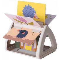 Taf Toys Tummy Time Spining Book Urban Garden vartoma knygelė 1 vnt.