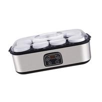 Jogurto gaminimo aparatas namų naudojimui, Džemui, Ledams, Jogurtiniam pudingui, Pusryčiams, Namų gamybos jogurto fermentavimo aparatas With 8 Cups