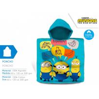 MINIONS Medvilninis apsiaustas, 60 x 120 cm