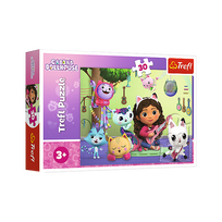 TREFL GABBY´S DOLLHOUSE Dėlionė, 30 det.