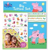 PEPPA PIG Didelis tatuiruočių rinkinys