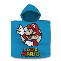 SUPER MARIO Medvilninis apsiaustas, 60 x 120 cm