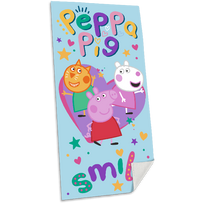 PEPPA PIG Medvilninis rankšluostis, 70 x 140 cm