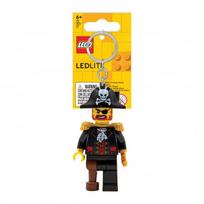 LEGO Raktų pakabutis su LED figūrėle – Captain Brickbeard