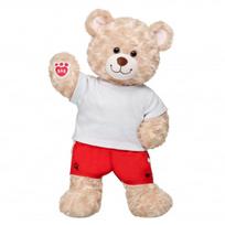 BUILD-A-BEAR balti marškinėliai