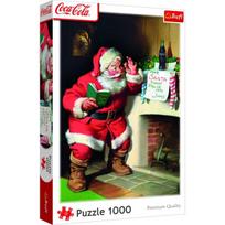 TREFL Dėlionė „Coca-Cola: Santa by the fireplace“, 1000 det.