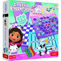 TREFL GABBY´S DOLLHOUSE 15 in 1 žaidimas