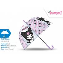 HELLO KITTY KUROMI Permatomas skėtis, 46 cm