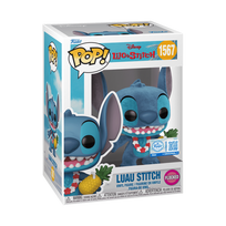 FUNKO POP! Vinilinė figūrėlė: Disney: Lilo & Stitch - Luau Stitch (Flocked)