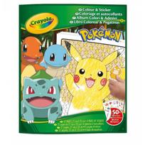 CRAYOLA POKEMON Spalvinimo rinkinys su lipdukais