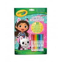 CRAYOLA GABBY´S DOLLHOUSE Spalvų ir veiklos rinkinys