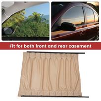2*Universalus Automobilio Van/Visureigio VIP Langinės Užuolaida Apsauga Nuo UV Saulės Skydelis 50*39cm Juosta