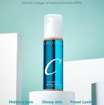ENOUGH Collagen 3X Moisture Foundation SPF15 #13N Light Beige 100ml+ RANDOM GIFT