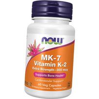 Vitaminas K2, Menachinonas-7, MK-7 Vitaminas K-2 Padidinto stiprumo 300, Now Foods  60 daržovių kapsulių (36128437) 60vcaps