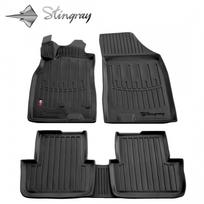 Guminiai 3D kilimėliai RENAULT Megane III Universal 2008-2015 (Juodos spalvos)