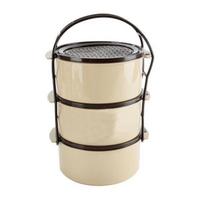 Indas pietums plastikinis 3 pakopų 3x15 l