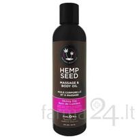 Earthly Body masažo aliejus Hemp Seed Skinny Dip