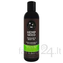 Earthly Body masažo aliejus Hemp Seed Naked in the Woods