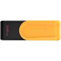 KINGSTON 512GB Portable USB 3.2 Gen 1 DataTraveler Exodia S Black/Yellow