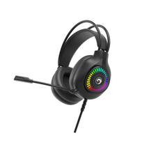MARVO H8325 Akari 40 RGB Laidinės žaidimų ausinės | USB | 3.5 mm | Juoda