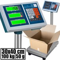 Platforminės svarstyklės 1001As (100 kg, 40x30)