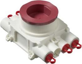 AUB67 Junction box, 80x125x200mm, White, IP3X 2TKA00004671 | 6438199008868