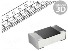 Resistor: thick film | SMD | 0603 | 2.87kΩ | 0.1W | ±1% | -55÷155°C