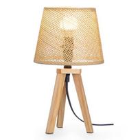 NATURAL boho naktinė lempa, 32 cm