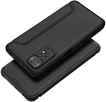 Dėklas Oem RAZOR Book skirtas Xiaomi Redmi Note 14 4G (GLOBAL - 164,84mm x 78,15mm x 8,16mm) juodos spalvos