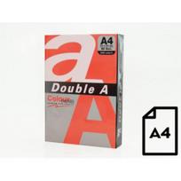 Spalvotas popierius Double A, 80g, A4, 500 lapų, Red